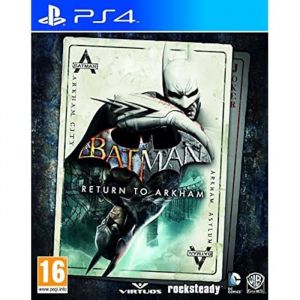 Jeu vid&eacute;o - WARNER BROS. - Batman: Return to Arkham - PS4 - Inclut Arkham Asylum et City - Remasteris&eacute;