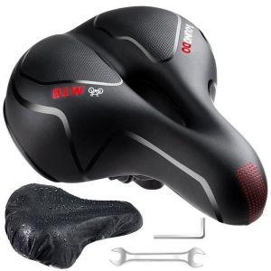 Selle Velo Confortable Selle Vélo Gel Ergonomique Siège de Vélo pour Vélo de Route VTT Bicyclette