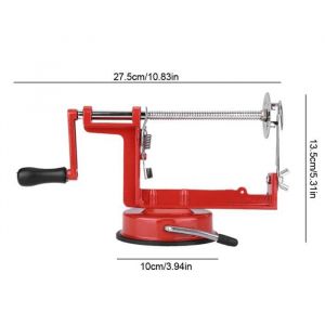 VINGVO Coupe-pommes de terre Pommes de terre en spirale manuelle concombre tornade Twister Cutter l&eacute;gumes fruits chips faisant