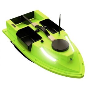 Bateau Amorceur T&eacute;l&eacute;command&eacute; 600m - Bateau de P&ecirc;che de App&acirc;t - Mode nuit et Croisi&egrave;re a Vitesse Fixe Charge de 2 Kg