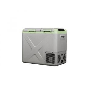 Glacière électrique à compresseur Steamy-E - Double compartiment - 41 litres - 12V et 230V - Grise