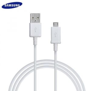 Câble Micro-USB Samsung ECB-DU4EWE 1.5 mètre Blanc pour Samsung SM-G935 Galaxy S7 edge