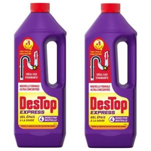 Déboucheur - DESTOP - Gel Express - 950ml - 4 doses - Formule améliorée