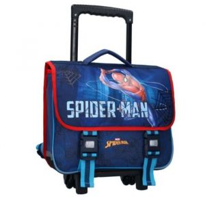 mybagstory - Cartable à roulettes - Spiderman - Enfant - Ecole - Primaire - Maternelle - Garderie - Garçon - 38 cm – Idée Cadeau