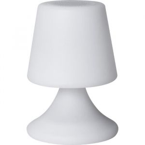 Lampe-enceinte Bluetooth ColorLight - Blanc - 9W - Résistant à leau - Autonomie 4h