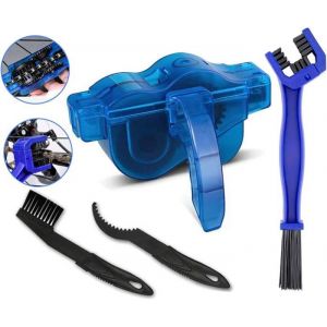 Nettoyeur de chaîne de vélo nettoyeur de chaîne de vélo brosse de nettoyage outil dans un Kit pour chaînes de vélo