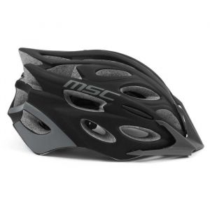 Casque de protection pour VTT - MSC - Inmolt Mtb Pro - Noir et gris - Adulte - Squelette en Kevlar