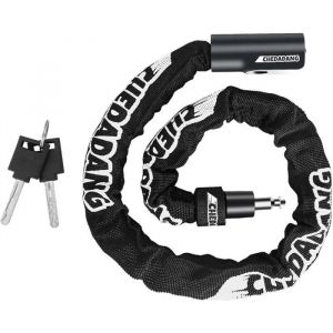 Antivol &agrave; cha&icirc;ne pour trottinette - SWROSE -trottinette &eacute;lectrique  80 cm 6mm avec 2 cl&eacute;s pour v&eacute;lo moto portail