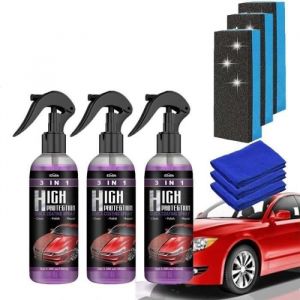 3 Pcs Revêtement en Céramique De Voiture High Protection 3in1 Spray 3 in 1 Polish Voiture Hydrophobe Auto Coating Spray