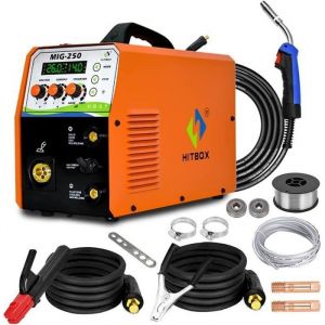 Poste à Souder MIG - HITBOX - 180A - 220V - Soudeur Inverter 3 en 1 - MIG MMA LIFT TIG