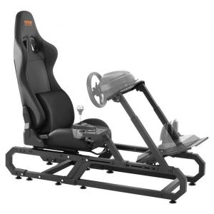 Support de Volant de Course avec Roues-VEVOR-Cockpit de Simulateur de Conduite en Acier Robuste-Logitech G923Thrustmaster T248P