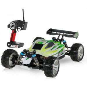 WLtoys Voiture, A959-B 2.4G 1/18 Echelle 4WD 70KM / h Haute Vitesse Electrique RTR Buggy RC Voiture