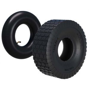 Pneu pour tracteur à pelouse 15x6.00-6 4pr avec chambre à air et valve