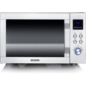 Four &Agrave; Micro-Ondes 25 L2 050 WFour Micro-Onde Gril Et Chaleur Tournante Puls&eacute;eMicro-Onde 10 Niveaux De PuissanceFond Plat En C