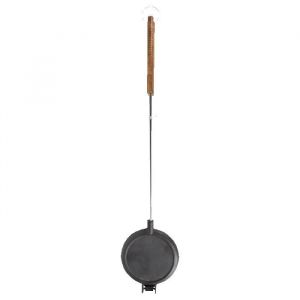 Gaufrier en fonte - L 53 x l 175 x H 82 cm - Noir