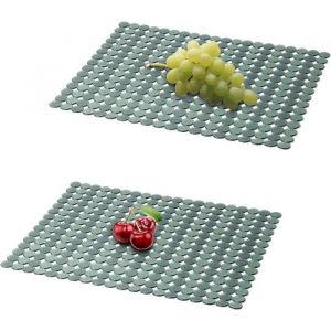 2 Tapis Evier CuisineProtege Evier Cuisine Tapis évier Décoratif Tapis évier Décoratif Protection pour Fonds D’évier