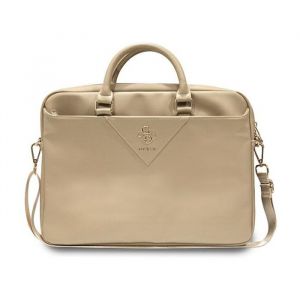 Guess Triangle 4G Computer Bag - Sacoche pour ordinateur portable 15 / 16 (or)