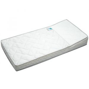Matelas bébé Anti-Reflux avec Plan Incliné amovible Made in France Blanc 70x140 cm