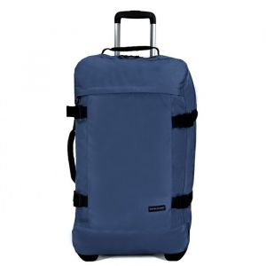 Sac de voyage à roulettes 74L double compartiment 70cm - Marine - BA50591G