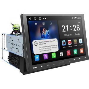 Autoradio ATOTO  A5L 10.1 ChatGPT intégréAndroid Écran Tactile Flottant CarPlay Sans Fil GPS DSP WiFi Bluetooth 2 DIN1DIN