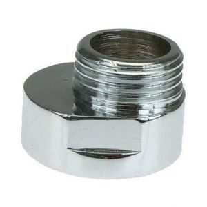 Raccord excentr&eacute; 5mm M15x21 F20x27 chrom&eacute; - GARIS - D44503C