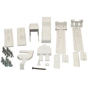 GLISSIERE REFRIGERATEUR 00264862 KIT DE FIXATION PORTE A GLISSIERE