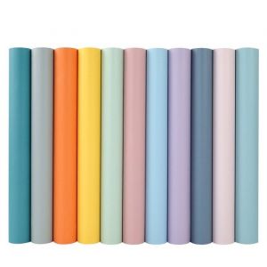 Papier Peint Adh&eacute;sif Violet Clair Film Adh&eacute;sif pour Meuble Salon Chambre Fille Cuisine Placard Table Bureau Armoire de 45CM*10M