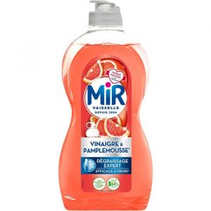 Liquide Vaisselle - Mir - Vinaigre & Pamplemousse - D&eacute;graissage Expert - Efficace &agrave; Froid