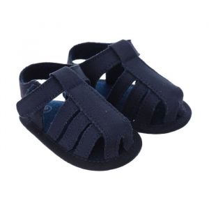 Sandales à lanières - LPG - LPG25275 - Bleu marine - Bride - Plat - Bébé