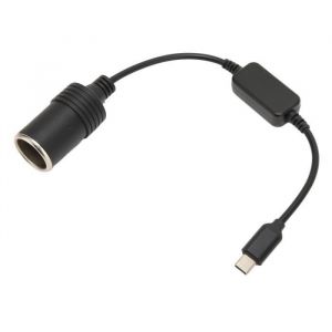 5V USB C m&acirc;le &agrave; 12V voiture allume-cigare prise femelle adaptateur allume-cigare prise femelle adaptateur c&acirc;ble SURENHAP