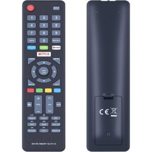 Télécommande De Rechange Pour Dyon Movie Smart 32Xt V3 Compatible Avec Konka Hyundai Dyon Tv Smart-32-Xt D800168 Smart-43-Xt D80