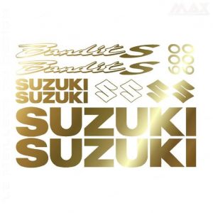12 sticker Bandit S – OR – sticker SUZUKI Bandit S GSXF 600 - SUZ409