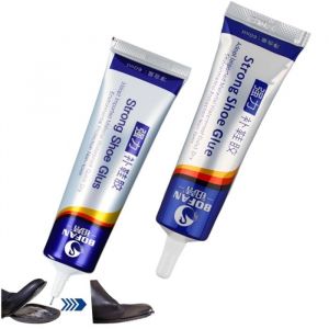 Colle Chaussure2 Pcs Colle Rustine60ml Shoe GooProfessionnelle Colle Chaussure TransparentePour R&eacute;parer Les Chaussures Us&eacute;es