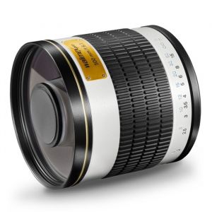 Walimex Pro Téléobjectif 500 mm f-6.3 DX Nikon F pour Nikon D300 D3000 D3100 D3200 D3s D3X D4 D5000 D5100 D600 D700…