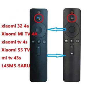 Couleur MI TV Pour Xiaomi Mi TV Box S BOX 3 MI TV 4X t&eacute;l&eacute;commande vocale Bluetooth avec le contr&ocirc;le Google Assistant