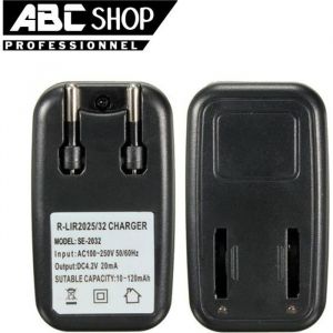 CHARGEUR PILE ACCU BATTERIE BOUTON CR2032 CR2025 LI-ION RECHARGEABLE 3.6V LIR2032 LIR2025