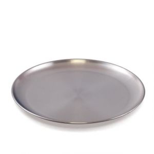 ASSIETTE PLATE 26*26*17 EN INOX