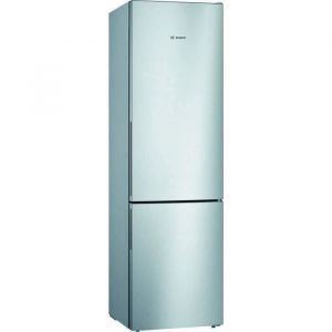 BOSCH KGV39VLEAS - R&eacute;frig&eacute;rateur cong&eacute;lateur bas - 344L (250+94) - Froid brass&eacute; - L 60cm x H 201cm - Inox