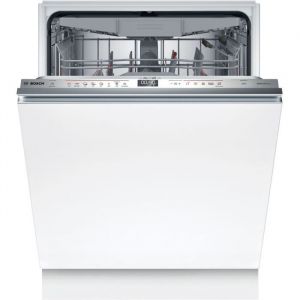Lave-vaisselle tout intégrable BOSCH SMH6ECX12E SER6 - 14 couverts - 42 dB - porte à glissières - tiroir à couverts