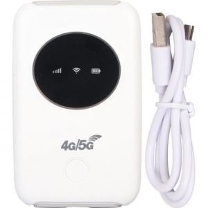 Tbest WiFi portable 4G LTE Modem WiFi USB 4G LTE Routeur 4G WiFi 5G d&eacute;bloqu&eacute; avec Emplacement pour Carte SIM informatique boite
