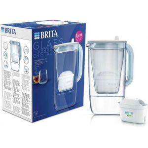 Pichet - BRITA - GLASS JUG MXpro - Verre - Bleu - Pour filtre &agrave; eau