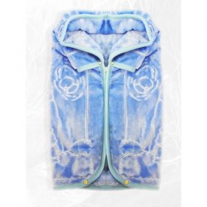 BABY SAC UNI -EXTRA DOUX - BLEU/BLUE- 80 X 90 CM