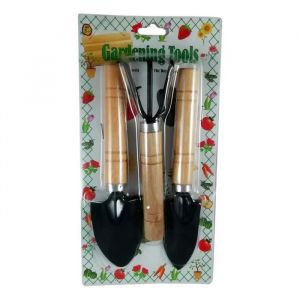 Mini Set de Jardinage 3 Outils de Jardin Potager Bonsai R&acirc;teau Griffe Pelle