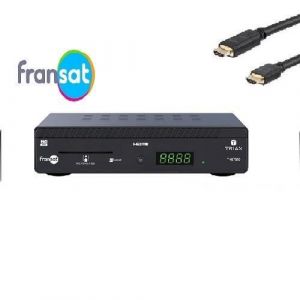 Terminal r&eacute;cepteur satellite TRIAX THR7610 FRANSAT+ HDMI