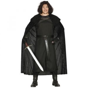 Déguisement guerrier médiéval adulte - Medieval Renaissance Vicking - Noir - Polyester