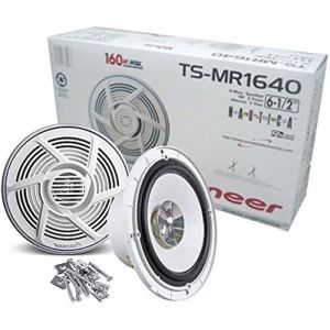 Haut-parleur Marine - PIONEER - TS-MR1640 - Résistant à leau - Cône en fibre composite - Bille en élastomère