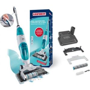 Aspirateur laveur 3-en-1 Regulus Aqua PowerVac Pro 11935 Leifheit aspirateur lave sol sans fil avec housse pour nettoyage des