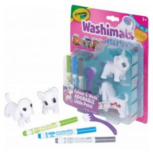 Coffret dessin Chien Washimals - CRAYOLA - Blister pastel - Pour enfants &agrave; partir de 3 ans
