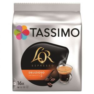 LOT DE 3 - TASSIMO : LOr Espresso Delizioso - 16 Dosettes de Café