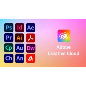 Suite de logiciels - ADOBE - Creative Cloud - Licence 1 an - 100 Go de stockage - PC/Mac